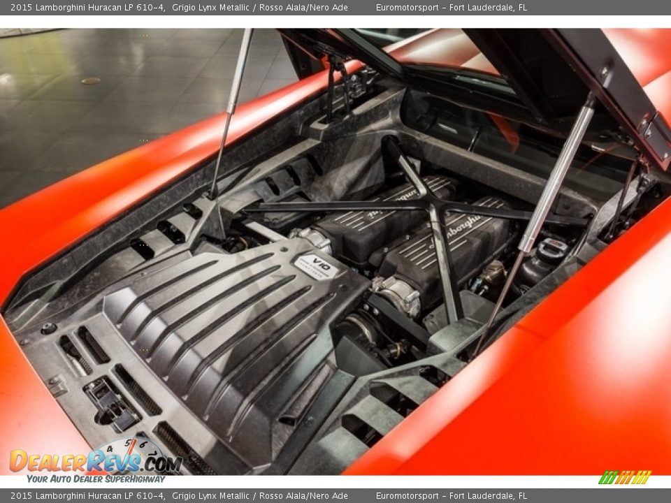 2015 Lamborghini Huracan LP 610-4 5.2 Liter DOHC 40-Valve VVT V10 Engine Photo #14