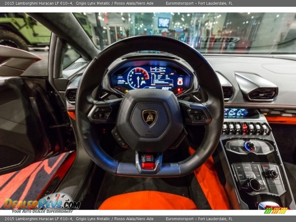 2015 Lamborghini Huracan LP 610-4 Steering Wheel Photo #22