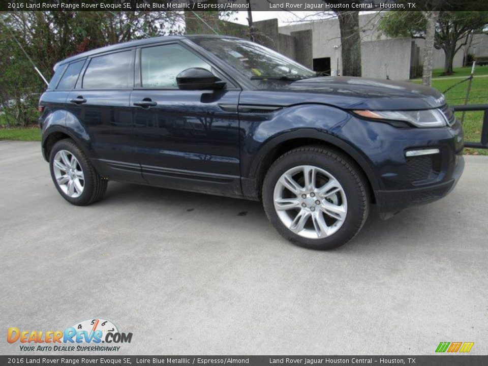 2016 Land Rover Range Rover Evoque SE Loire Blue Metalllic / Espresso/Almond Photo #1