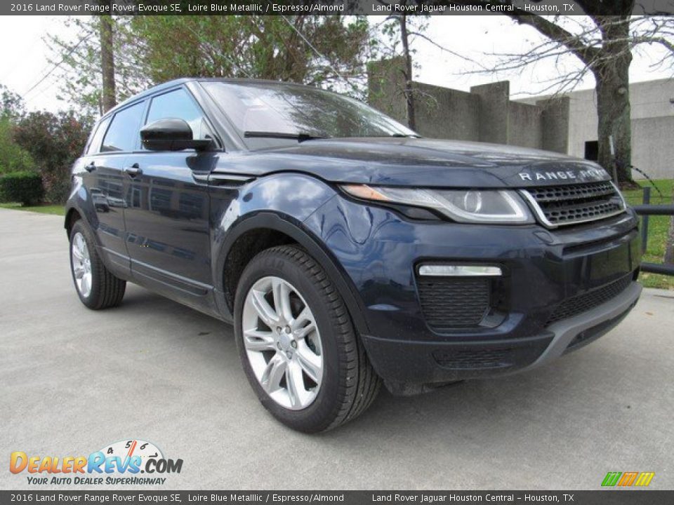 2016 Land Rover Range Rover Evoque SE Loire Blue Metalllic / Espresso/Almond Photo #2