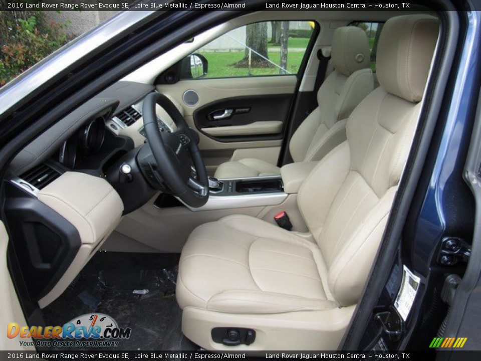 2016 Land Rover Range Rover Evoque SE Loire Blue Metalllic / Espresso/Almond Photo #3