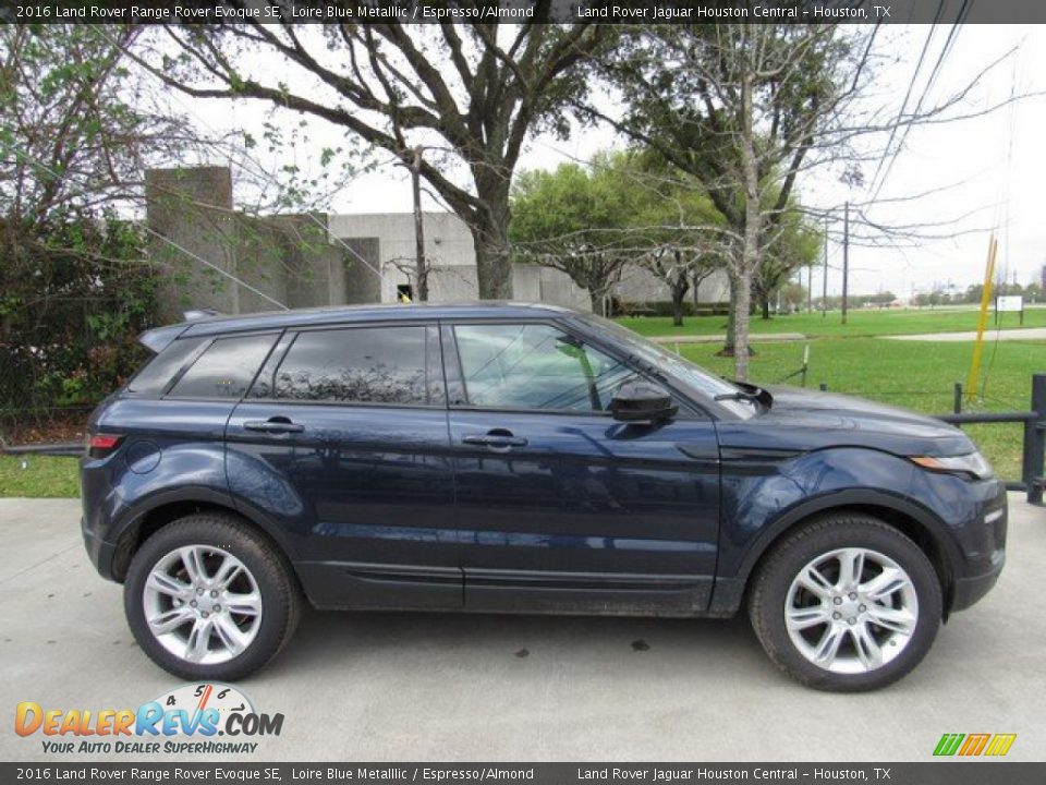 2016 Land Rover Range Rover Evoque SE Loire Blue Metalllic / Espresso/Almond Photo #6