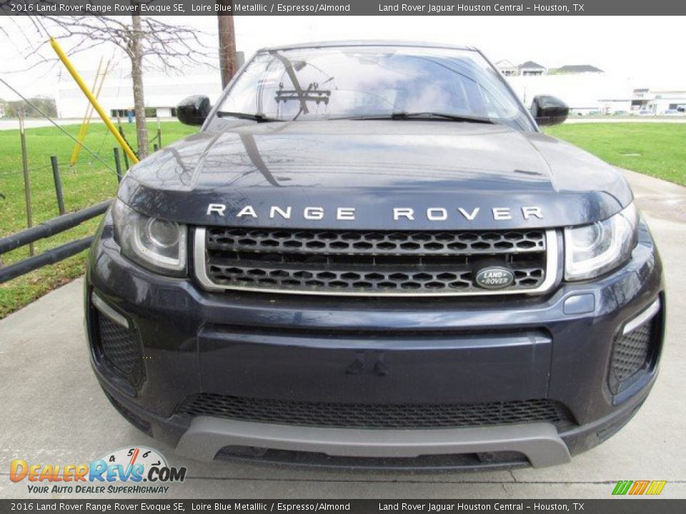2016 Land Rover Range Rover Evoque SE Loire Blue Metalllic / Espresso/Almond Photo #9