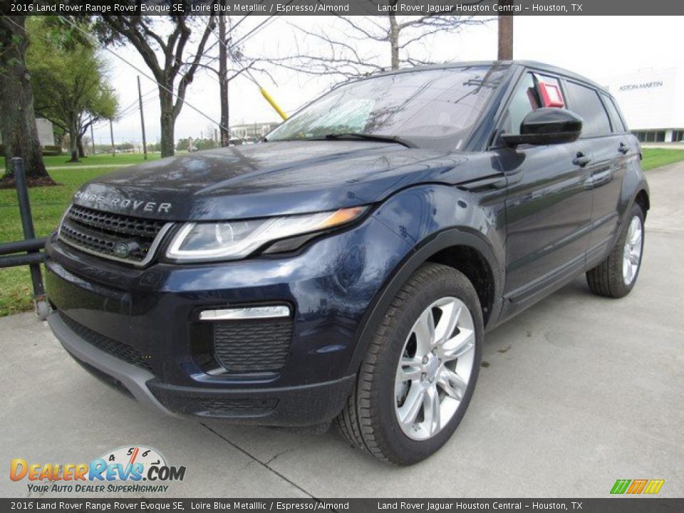 2016 Land Rover Range Rover Evoque SE Loire Blue Metalllic / Espresso/Almond Photo #10