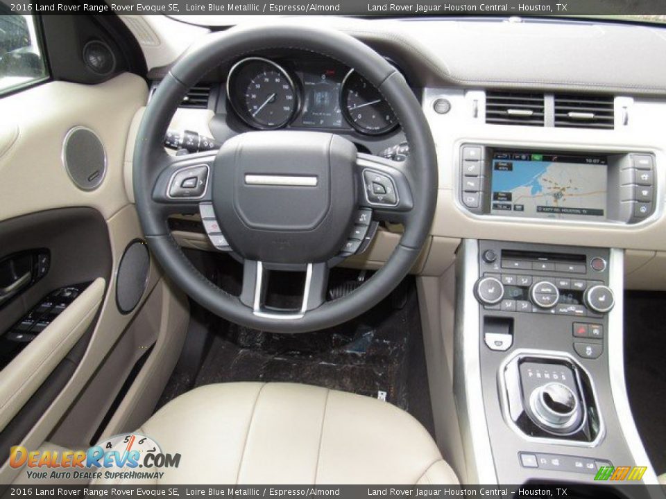 2016 Land Rover Range Rover Evoque SE Loire Blue Metalllic / Espresso/Almond Photo #13