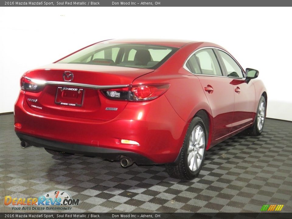 2016 Mazda Mazda6 Sport Soul Red Metallic / Black Photo #3
