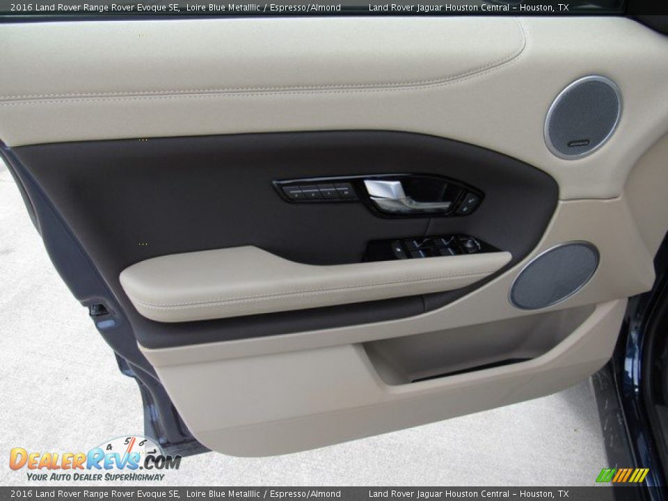 2016 Land Rover Range Rover Evoque SE Loire Blue Metalllic / Espresso/Almond Photo #18
