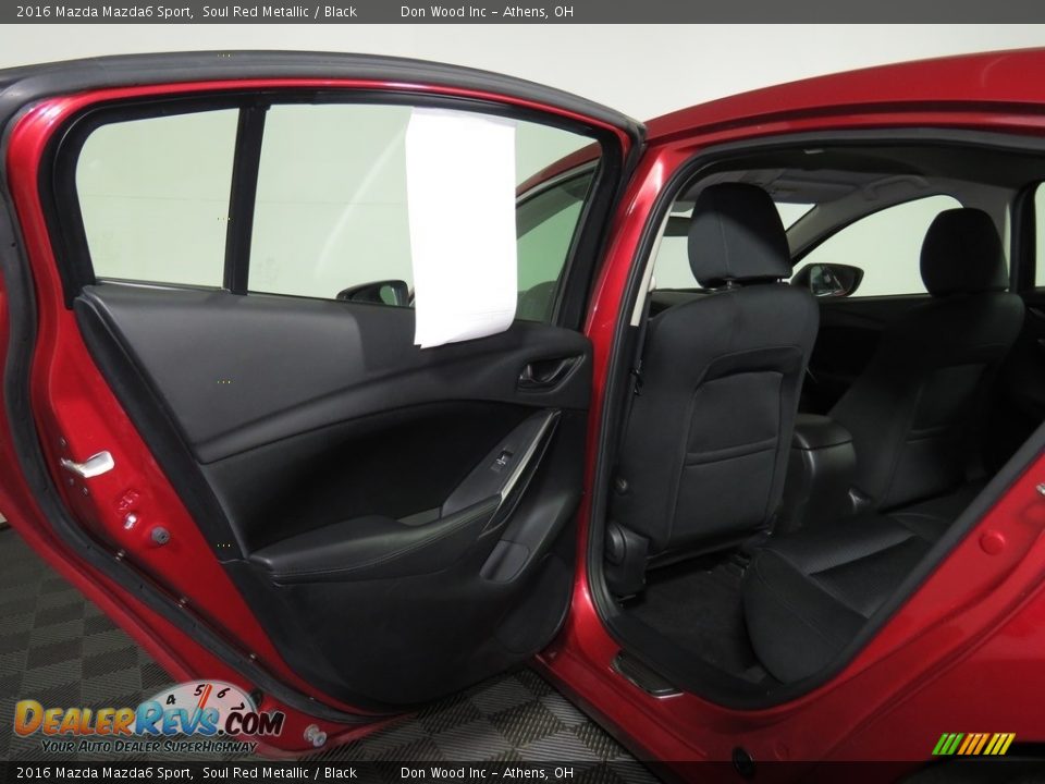 2016 Mazda Mazda6 Sport Soul Red Metallic / Black Photo #6