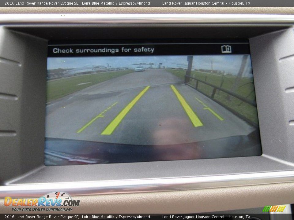2016 Land Rover Range Rover Evoque SE Loire Blue Metalllic / Espresso/Almond Photo #21