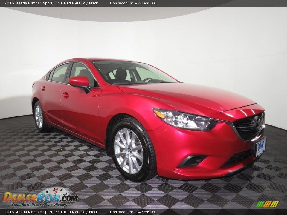 2016 Mazda Mazda6 Sport Soul Red Metallic / Black Photo #20