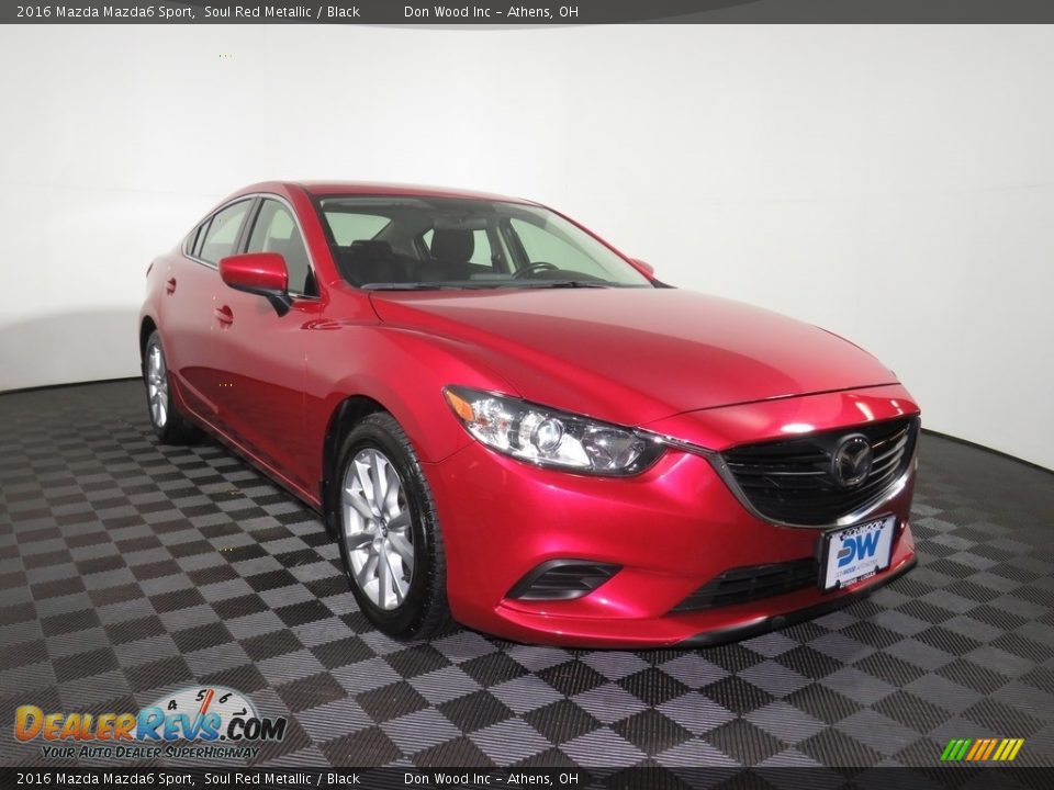 2016 Mazda Mazda6 Sport Soul Red Metallic / Black Photo #21