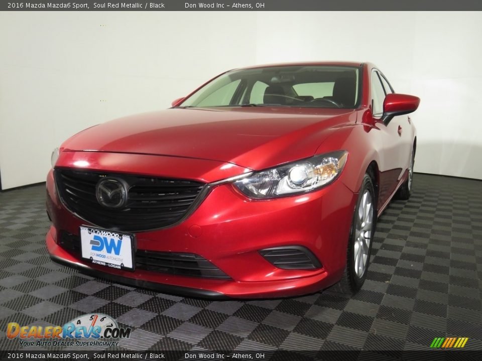 2016 Mazda Mazda6 Sport Soul Red Metallic / Black Photo #23