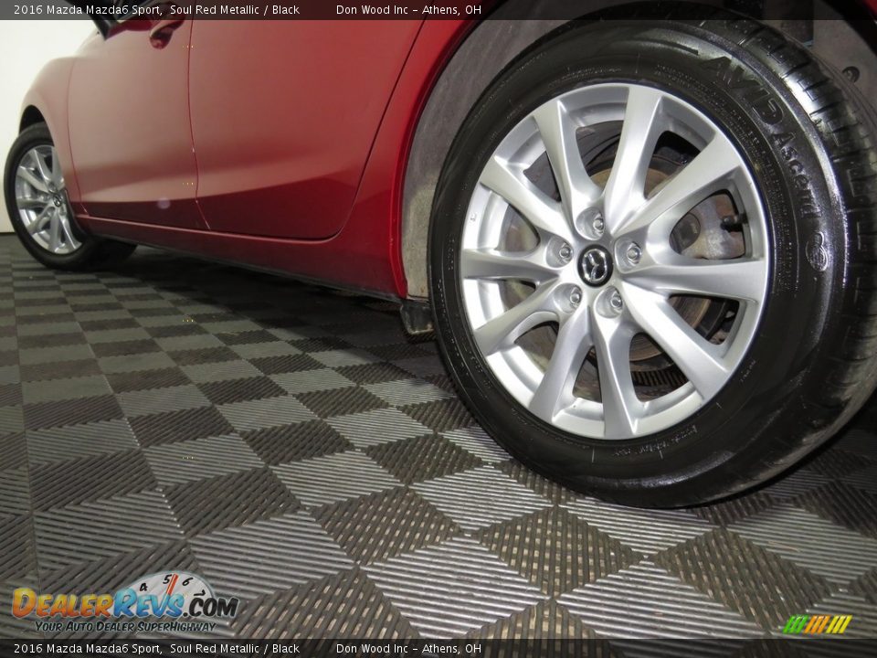 2016 Mazda Mazda6 Sport Soul Red Metallic / Black Photo #25