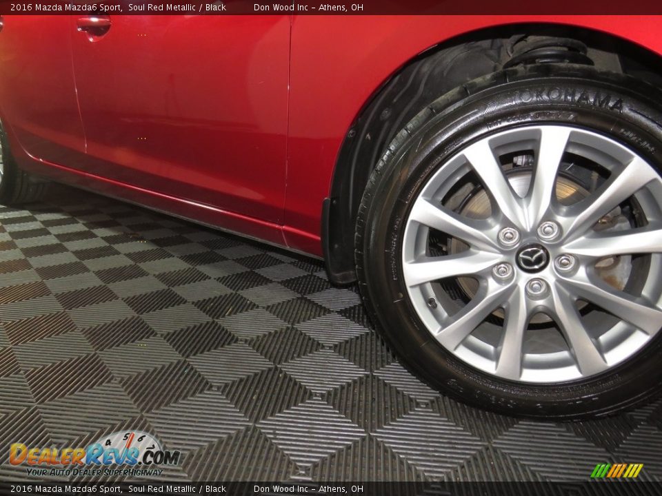 2016 Mazda Mazda6 Sport Soul Red Metallic / Black Photo #27