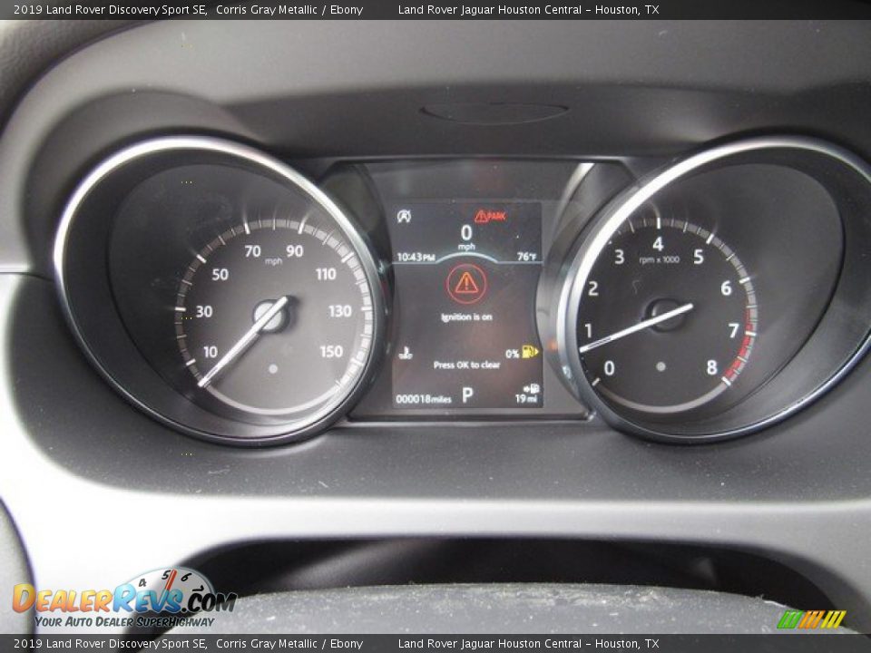 2019 Land Rover Discovery Sport SE Corris Gray Metallic / Ebony Photo #27