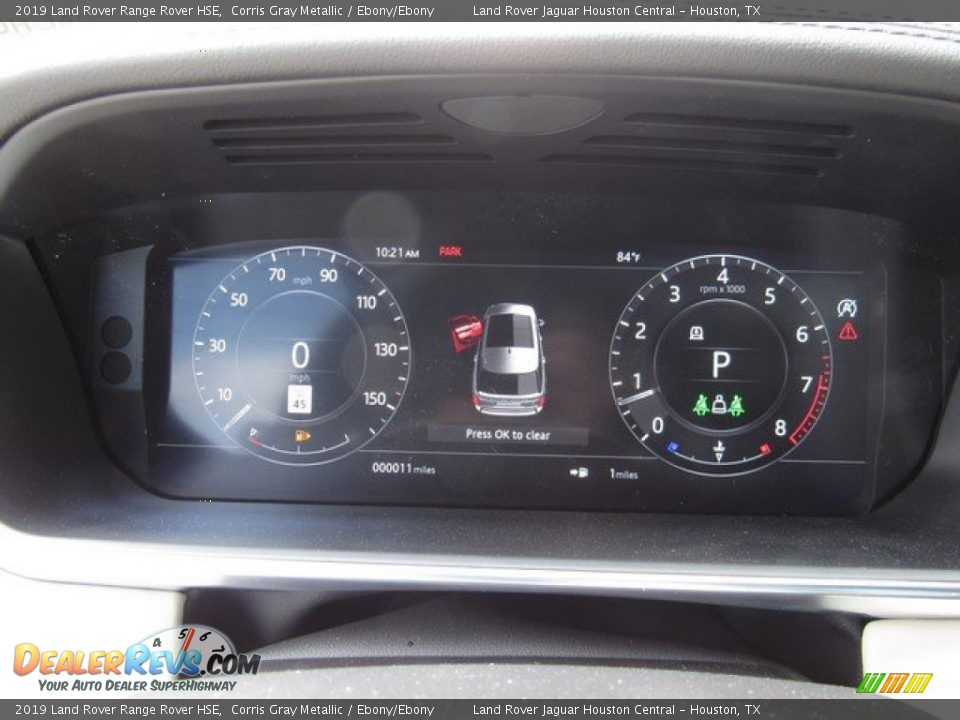 2019 Land Rover Range Rover HSE Corris Gray Metallic / Ebony/Ebony Photo #32