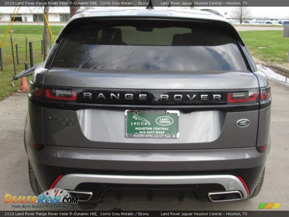 2019 Land Rover Range Rover Velar R-Dynamic HSE Corris Grey Metallic / Ebony Photo #8