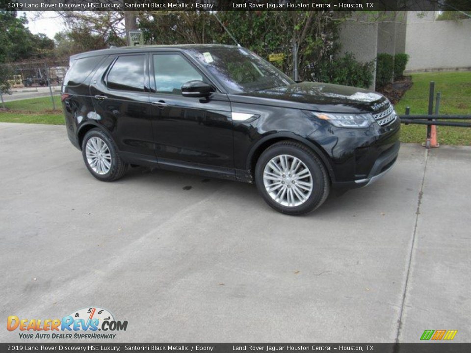 2019 Land Rover Discovery HSE Luxury Santorini Black Metallic / Ebony Photo #1