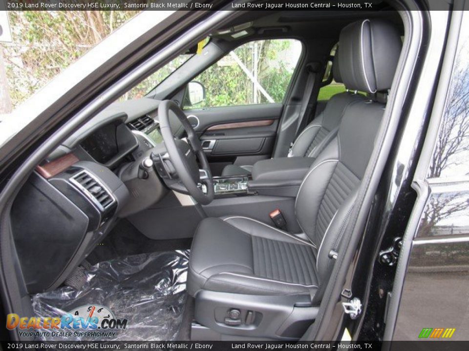 2019 Land Rover Discovery HSE Luxury Santorini Black Metallic / Ebony Photo #3