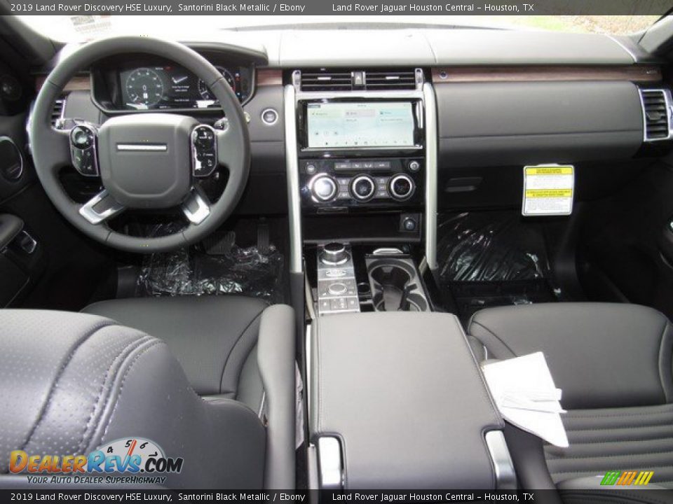 2019 Land Rover Discovery HSE Luxury Santorini Black Metallic / Ebony Photo #4