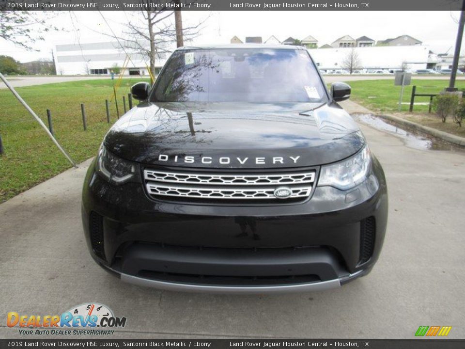 2019 Land Rover Discovery HSE Luxury Santorini Black Metallic / Ebony Photo #9