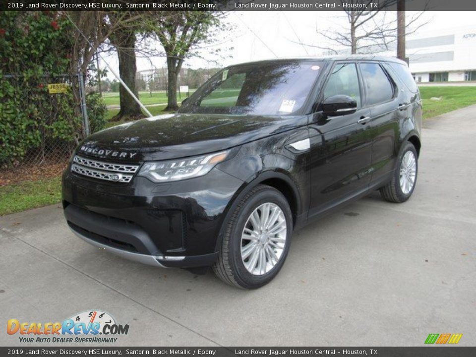 2019 Land Rover Discovery HSE Luxury Santorini Black Metallic / Ebony Photo #10
