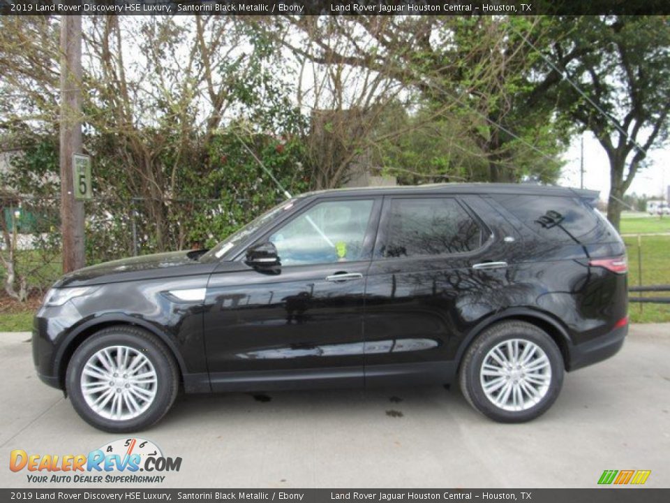 2019 Land Rover Discovery HSE Luxury Santorini Black Metallic / Ebony Photo #11