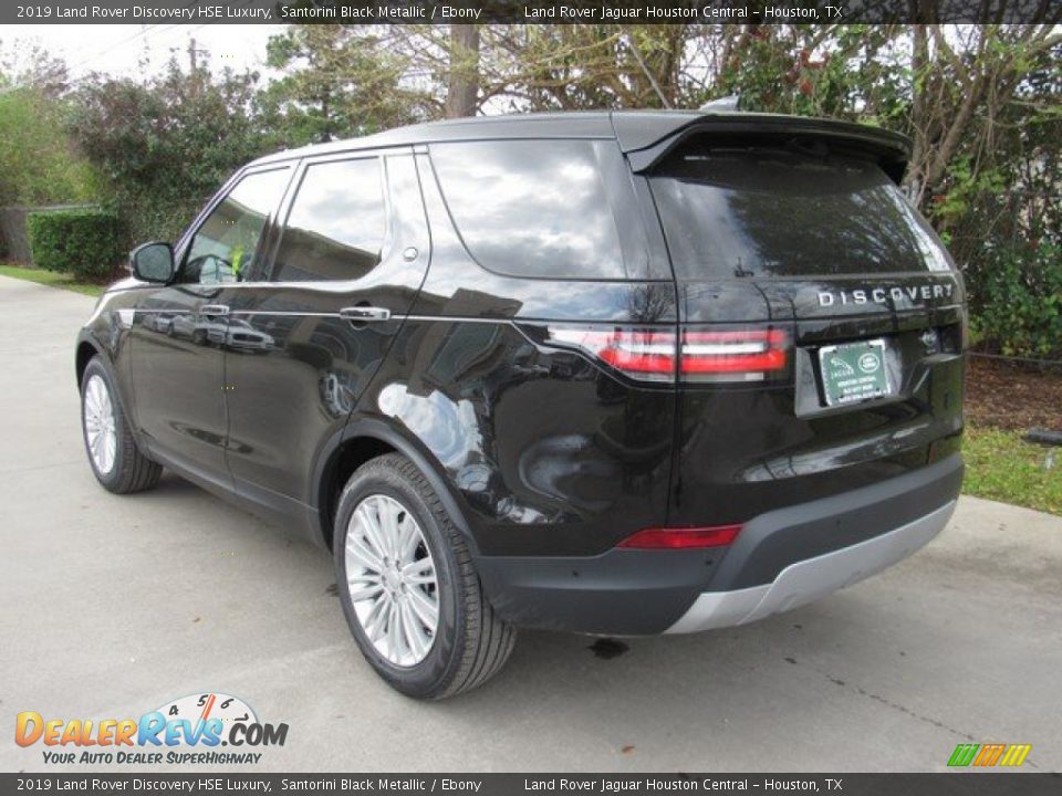 2019 Land Rover Discovery HSE Luxury Santorini Black Metallic / Ebony Photo #12