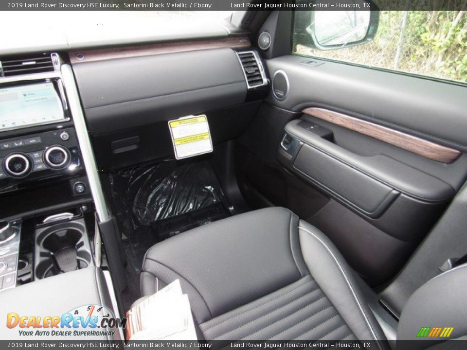 2019 Land Rover Discovery HSE Luxury Santorini Black Metallic / Ebony Photo #15