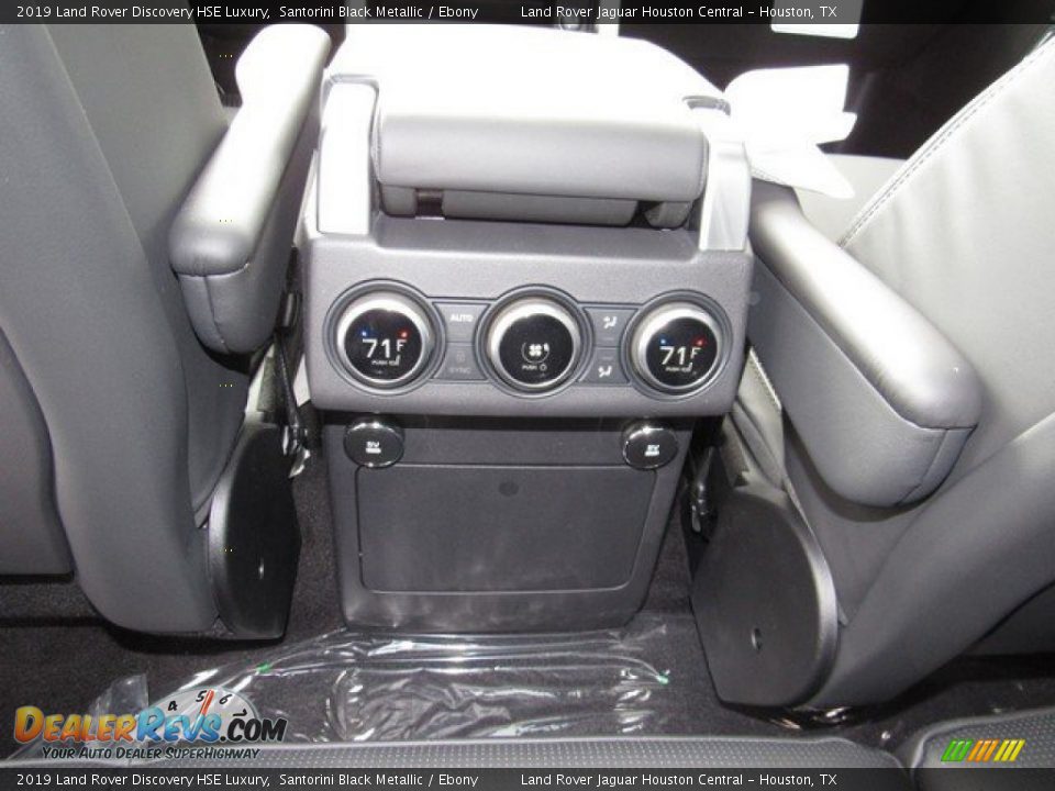 2019 Land Rover Discovery HSE Luxury Santorini Black Metallic / Ebony Photo #16