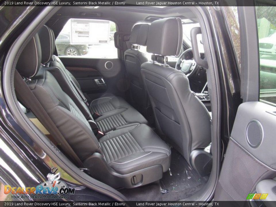 2019 Land Rover Discovery HSE Luxury Santorini Black Metallic / Ebony Photo #19