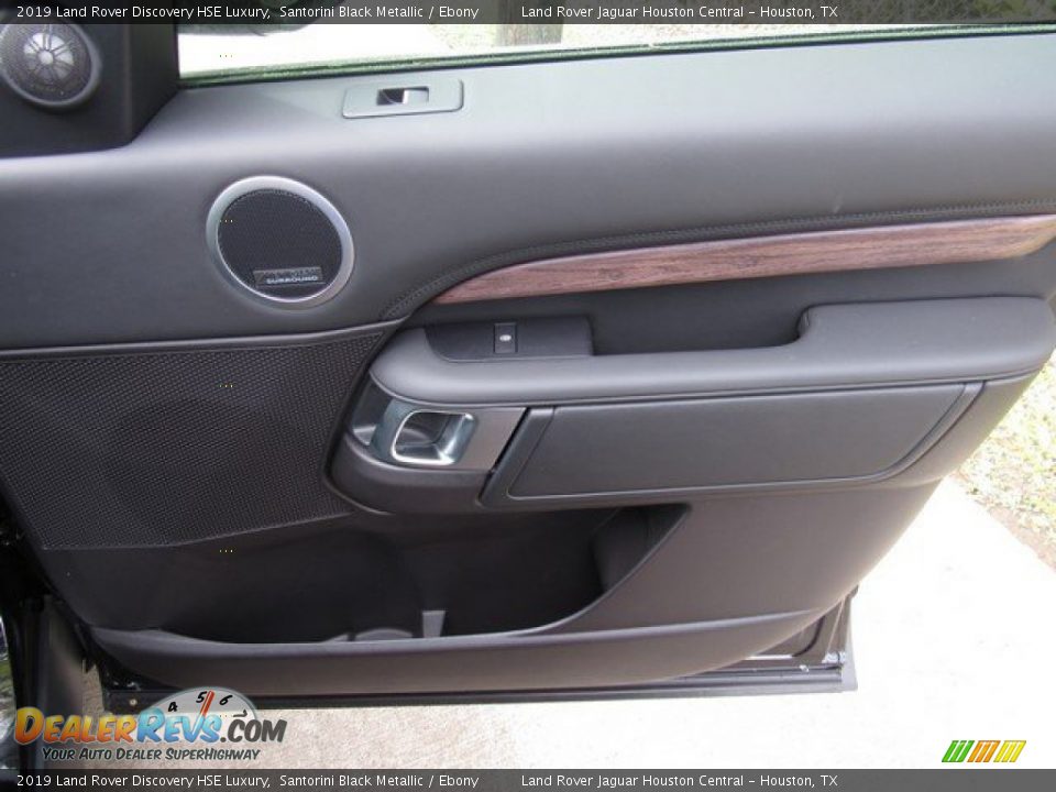 2019 Land Rover Discovery HSE Luxury Santorini Black Metallic / Ebony Photo #20
