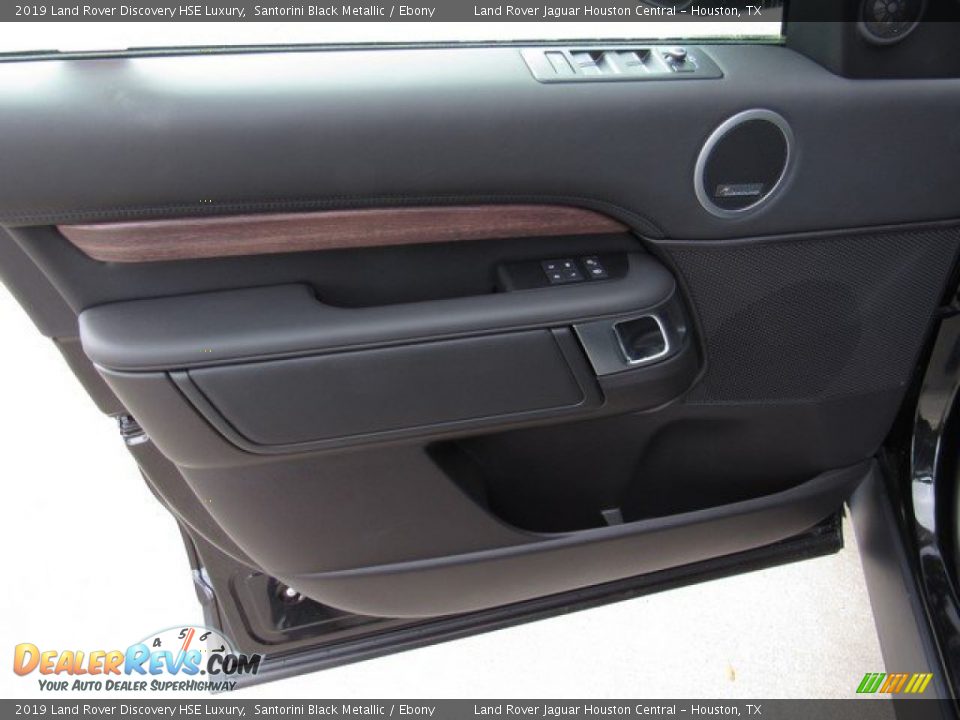 2019 Land Rover Discovery HSE Luxury Santorini Black Metallic / Ebony Photo #23