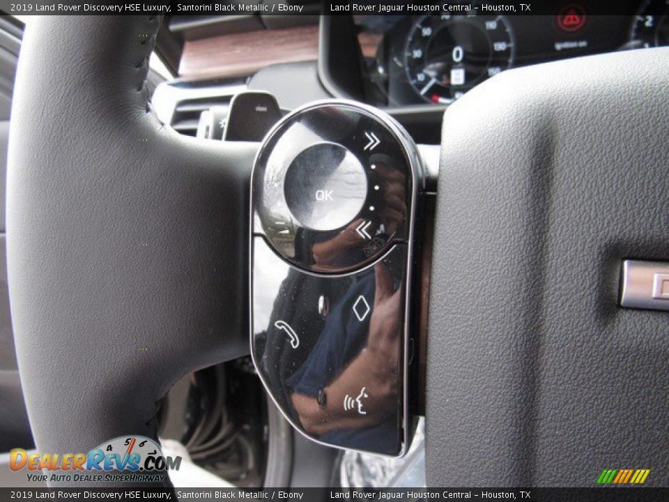 2019 Land Rover Discovery HSE Luxury Santorini Black Metallic / Ebony Photo #27