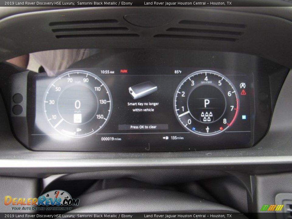 2019 Land Rover Discovery HSE Luxury Santorini Black Metallic / Ebony Photo #29