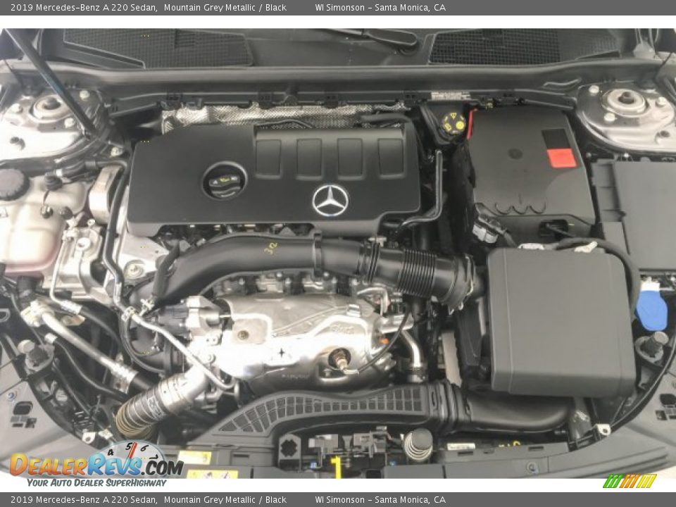 2019 Mercedes-Benz A 220 Sedan Mountain Grey Metallic / Black Photo #8