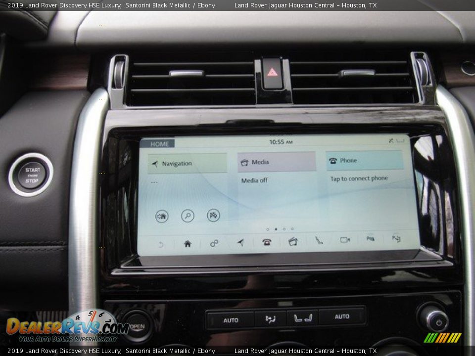 2019 Land Rover Discovery HSE Luxury Santorini Black Metallic / Ebony Photo #30