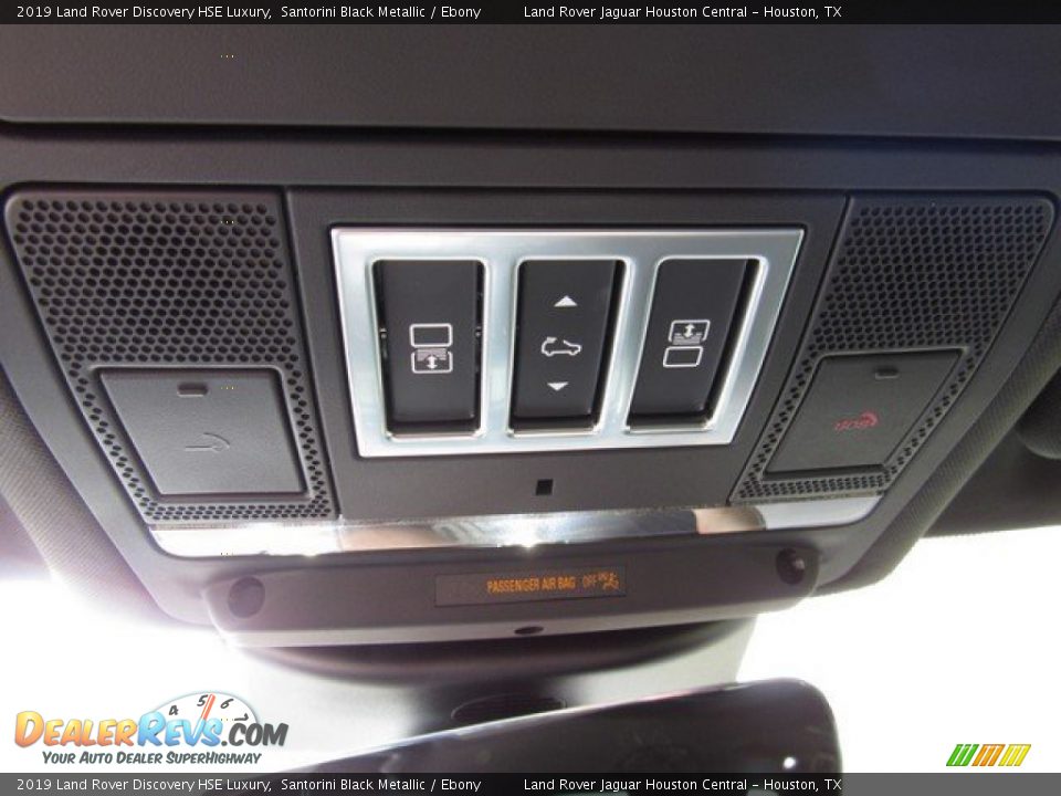 2019 Land Rover Discovery HSE Luxury Santorini Black Metallic / Ebony Photo #34