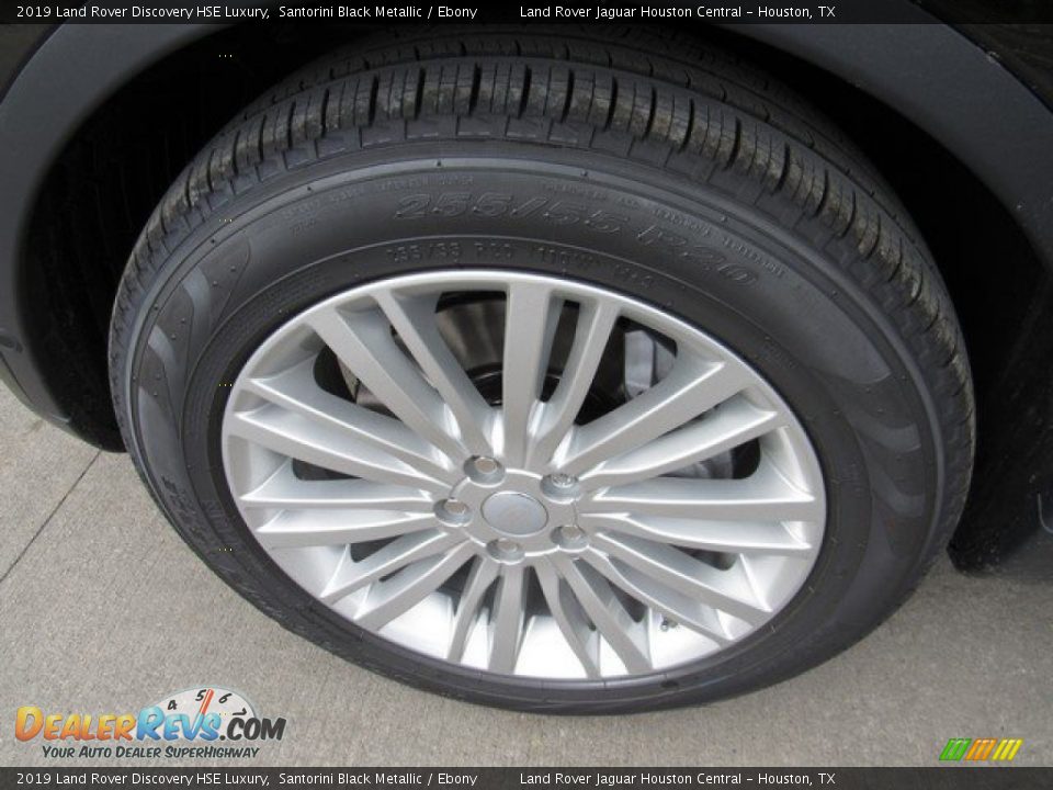 2019 Land Rover Discovery HSE Luxury Santorini Black Metallic / Ebony Photo #36