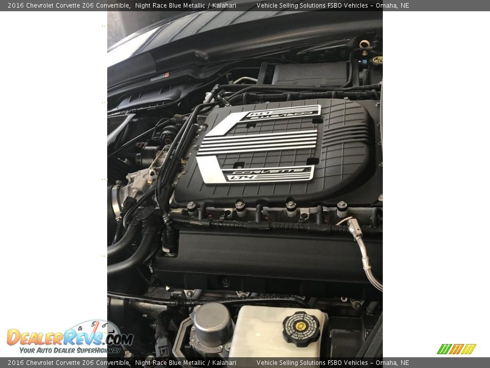 2016 Chevrolet Corvette Z06 Convertible Night Race Blue Metallic / Kalahari Photo #5