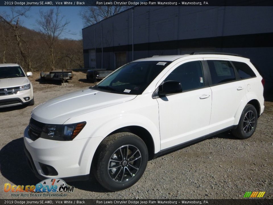 2019 Dodge Journey SE AWD Vice White / Black Photo #1