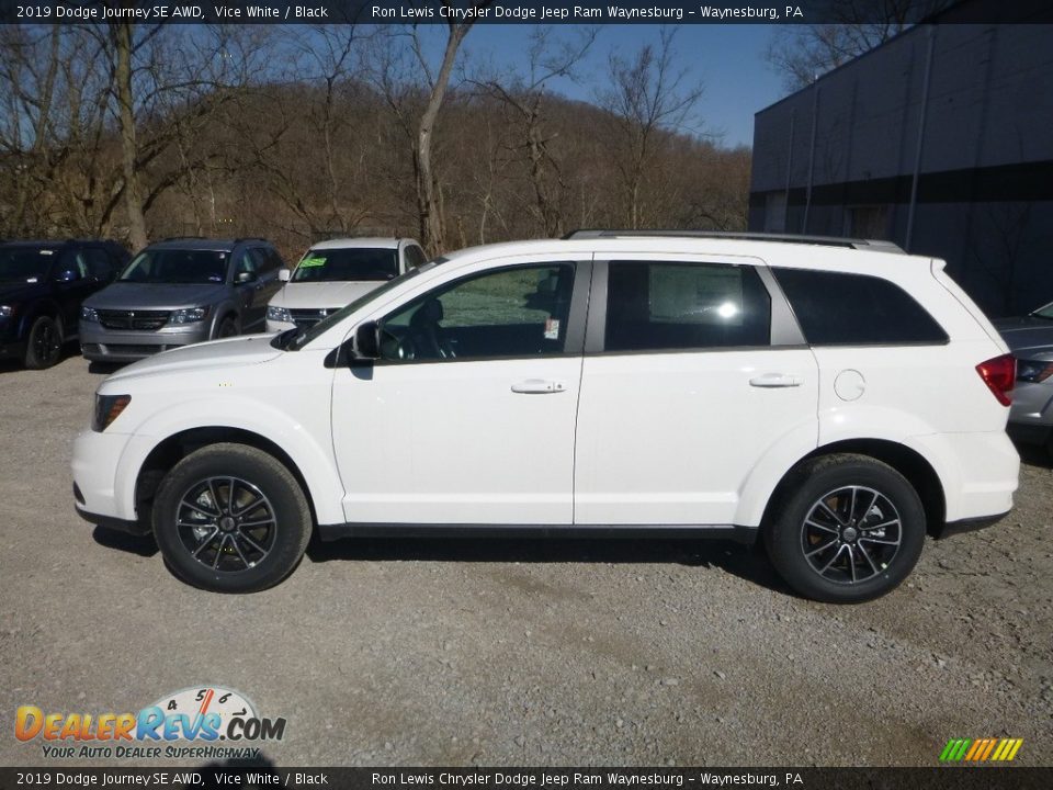 2019 Dodge Journey SE AWD Vice White / Black Photo #2