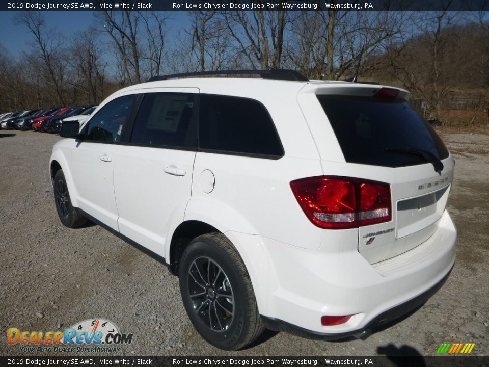 2019 Dodge Journey SE AWD Vice White / Black Photo #3