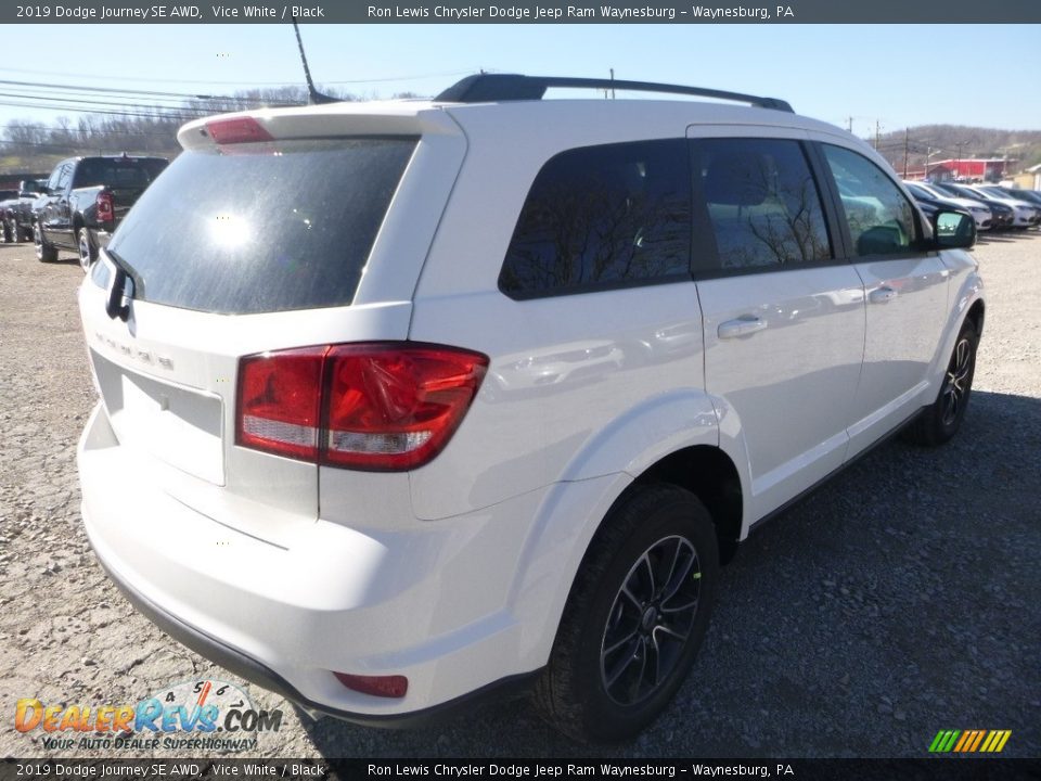 2019 Dodge Journey SE AWD Vice White / Black Photo #5