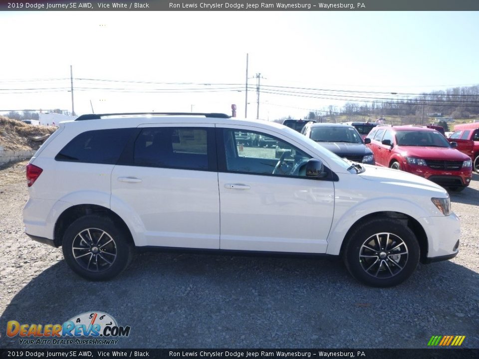2019 Dodge Journey SE AWD Vice White / Black Photo #6