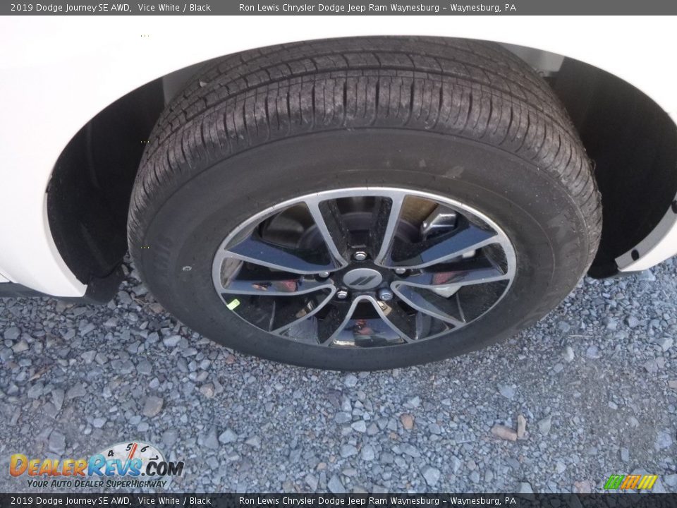 2019 Dodge Journey SE AWD Vice White / Black Photo #8