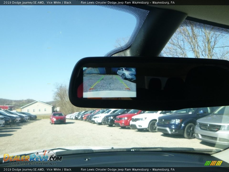 2019 Dodge Journey SE AWD Vice White / Black Photo #17