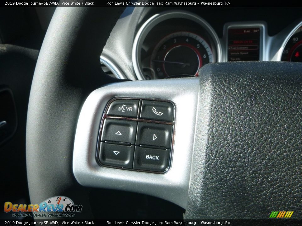2019 Dodge Journey SE AWD Vice White / Black Photo #19