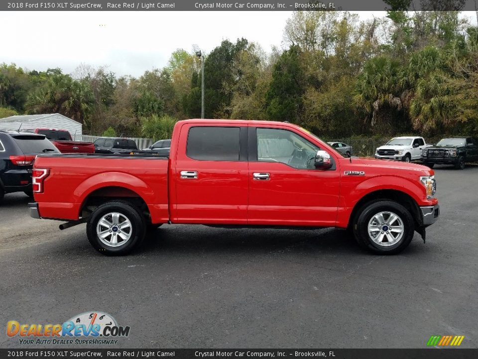 Race Red 2018 Ford F150 XLT SuperCrew Photo #6