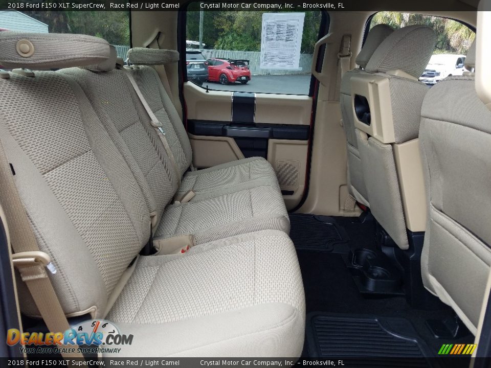 Rear Seat of 2018 Ford F150 XLT SuperCrew Photo #11